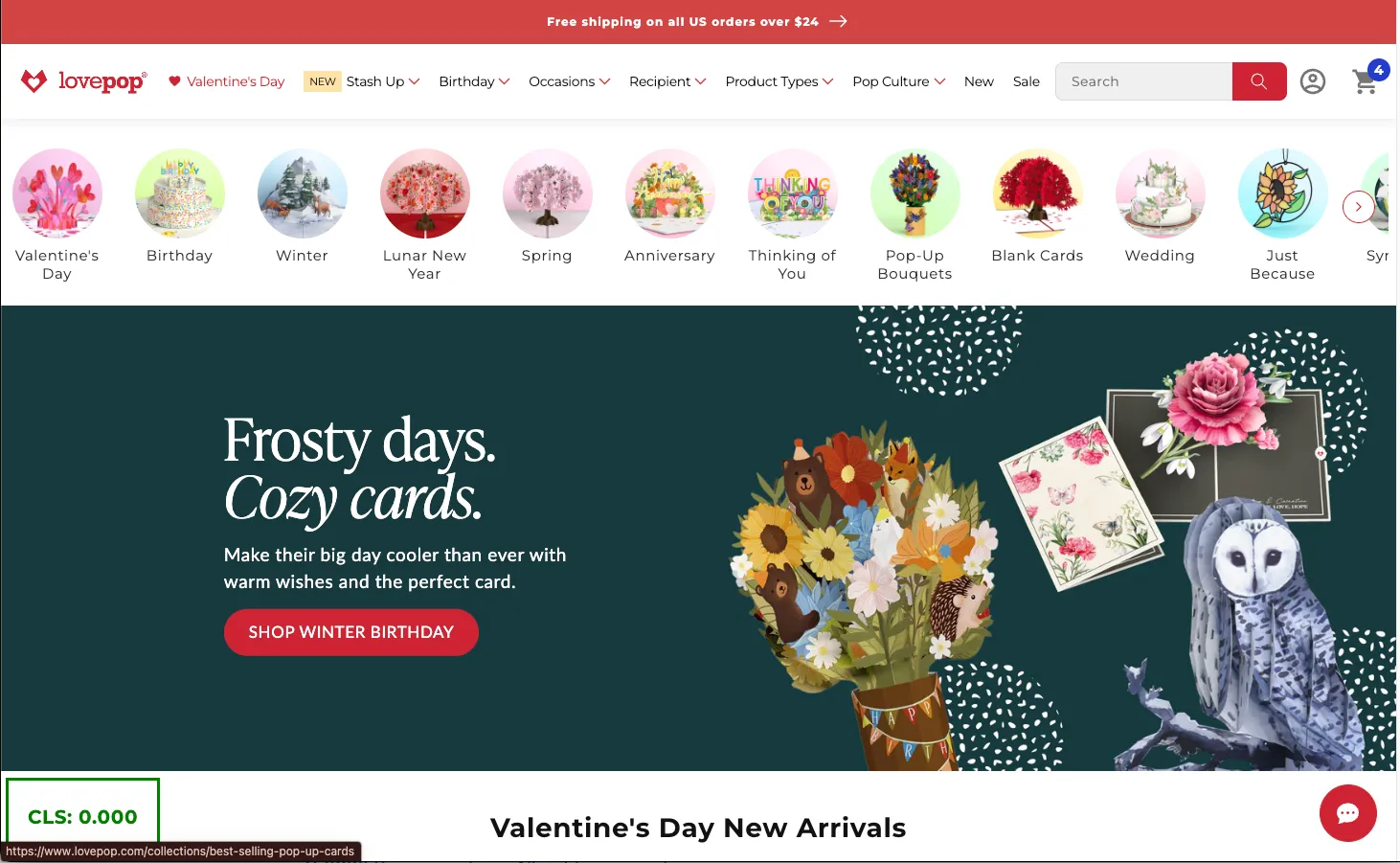 Lovepop website