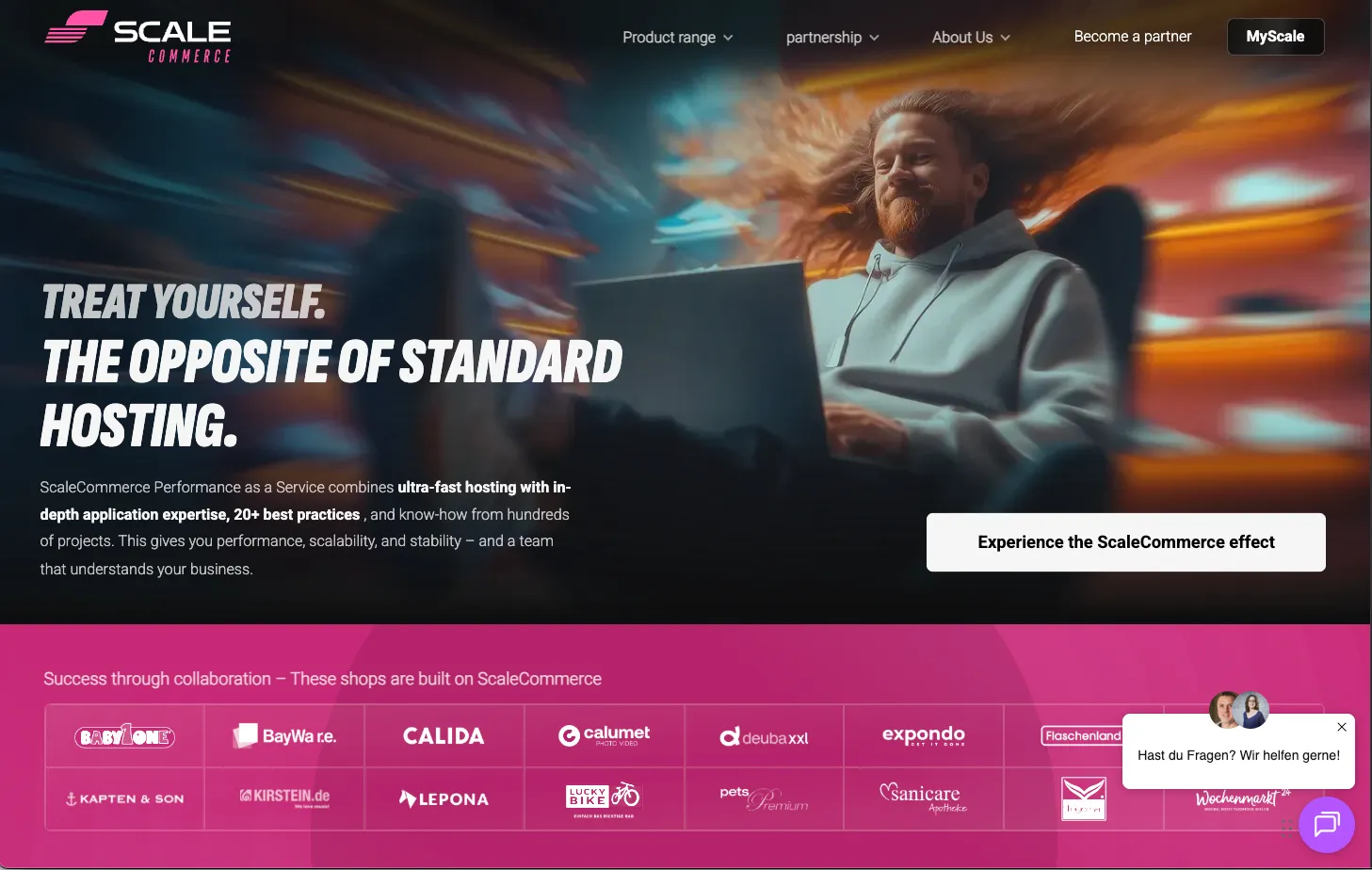 ScaleCommerce website